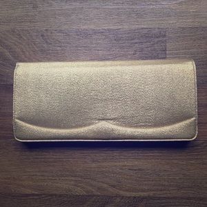 Vintage gold clutch